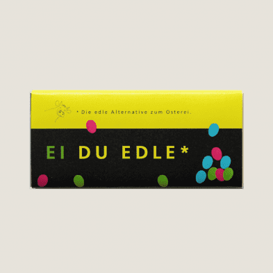 EI DU EDLE Edelbitterschokolade mit Eierlikör