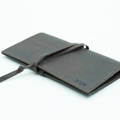 Tabaktasche aus Kalbsleder | dunkelbraun