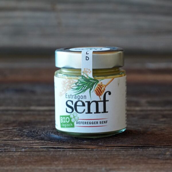 BIO Estragon Senf Deferegger, 150 g