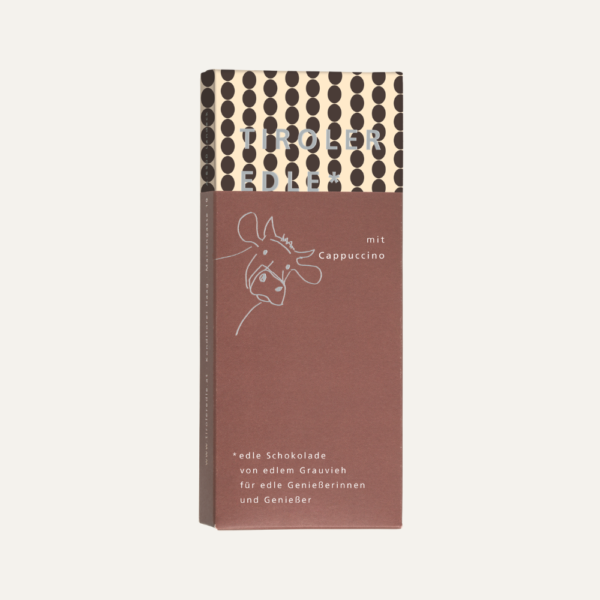 Tiroler Edle gefüllt, Cappuccino, 50g