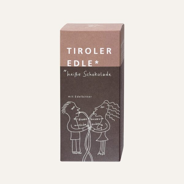 Tiroler Edle Heiße Schokolade, Nougat, 150g