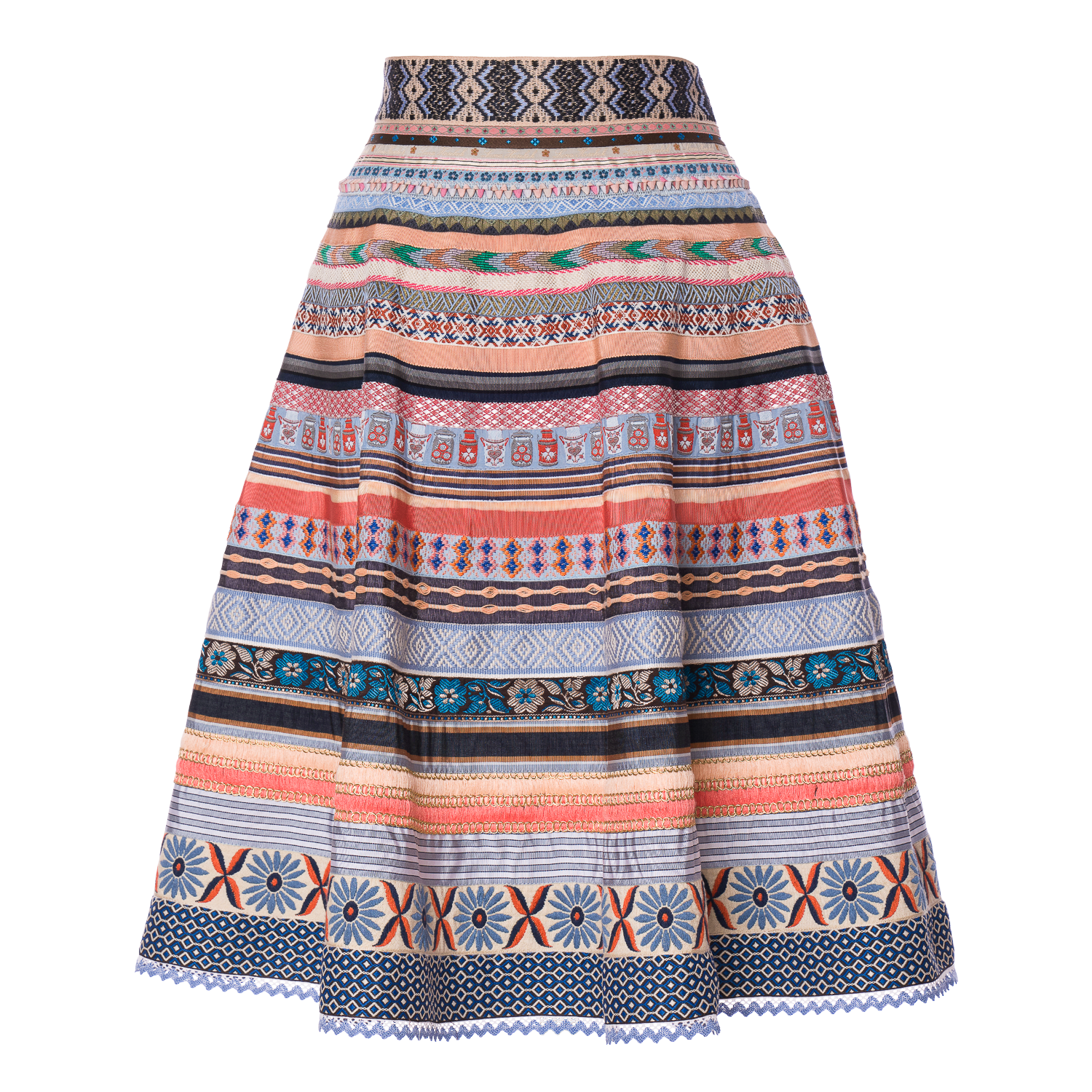 Ribbon-Skirt-Original-Coral-Reef-FS-Hinten-Lena-Hoschek-PAP-SS25-Alex-Schindler