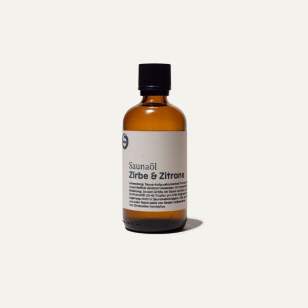 Saunaöl Zirbe & Zitrone, 100 ml