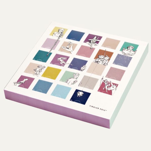 Märchen-Adventkalender mit Schokoladepralinen